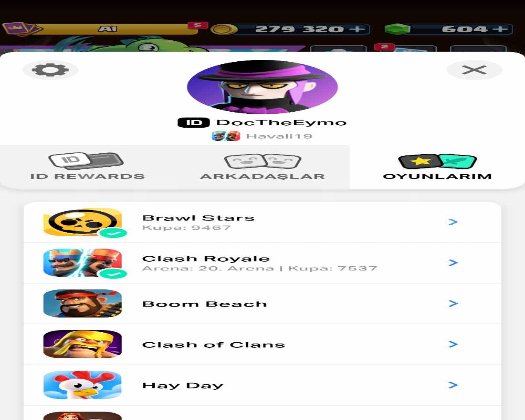 7500 KUPA CLASH ROYALE + 10 K KUPA BRAWL STARS