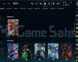 LOL JUNGLE MAIN GÜZEL SKINLI ZUMRUT 4