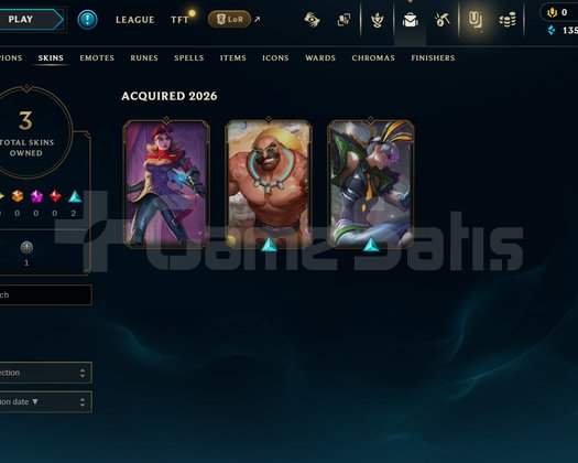EUW Unranked | 3 Kostüm - 29 Hero | Dereceli Hazır