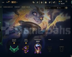 TR Zümrüt 2 | 25 Kostüm - 56 Hero | LoL Hesap