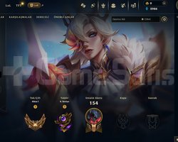 TR Gold 1 | 6 Kostüm - 66 Hero | LoL Hesap