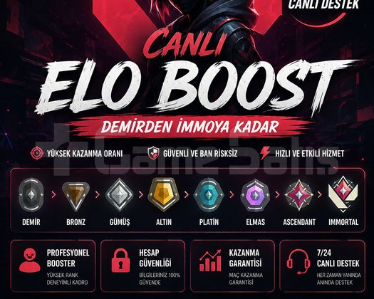 Profesyonel Valorant Elo Boost