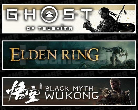 Tsushima +Elden Ring +Black Myth Wukong