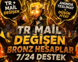 TR - BRONZ - MAİL DEĞİŞEN - ELLE KASILMIŞ!