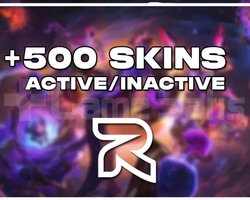 EUW - +500 SKIN - RANDOM