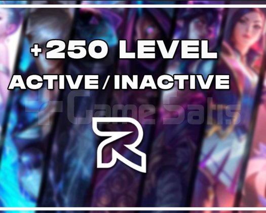 EUW -  +250 LEVEL - RANDOM