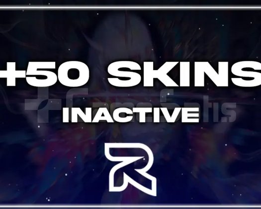 EUW -  +50 SKIN - INACTIVE - RANDOM