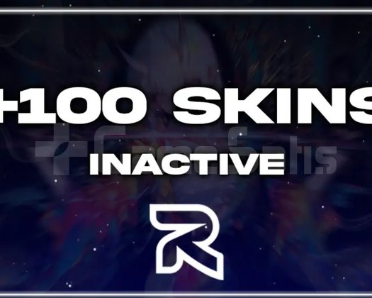 EUW -  +100 SKIN - INACTIVE - RANDOM