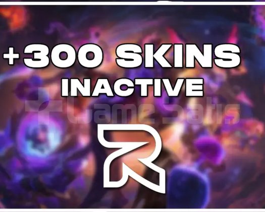 EUW -  +300 SKIN - INACTIVE - RANDOM