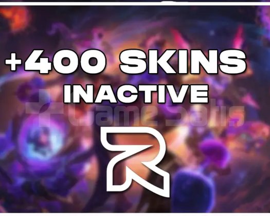 EUW -   +400 SKIN - INACTIVE - RANDOM