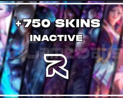 EUW - +750 SKIN - INACTIVE - RANDOM