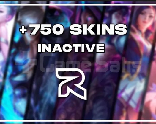 EUW -  +750 SKIN - INACTIVE - RANDOM