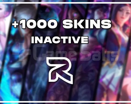 EUW -   +1000 SKIN - INACTIVE - RANDOM