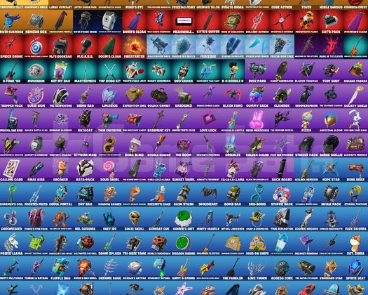 178 SKIN 203 ÇANTA 181 KAZMA EFSANE MAİL HESAP