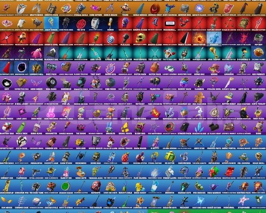 250 SKIN 299 ÇANTA 273 KAZMA EFSANE MAİL HESAP
