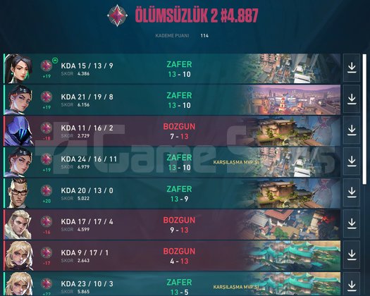V26 // KISIM 05 İMMORTAL 2 114 RR