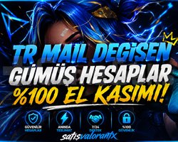 TR - GÜMÜŞ,SİLVER - MAİL DEĞİŞEN - ELLE KASILMIŞ!