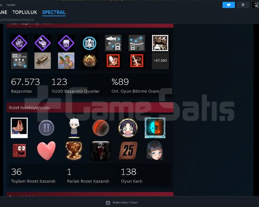 DOLU OYUN ATÖLYE ÖĞELERİ 130 HESAP BAKİYESİ !!!!