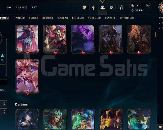 663 LEVEL / 264 SKİN / 172 HERO +MAİL +16K SATIŞ