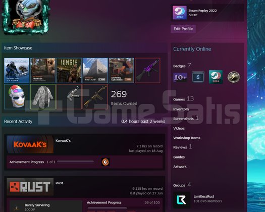 rust 6500 gerçek saat 200 skin 5 dlc