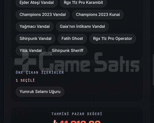 SERİ TETİK CHAMPİONS 22 23 25 AGZİNA KADAR DOLU