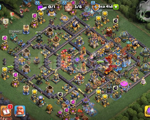 Clash of clans th18 harika köy uygun fiyata