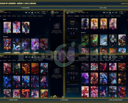 EUW | SEZON 1 2010 | 454 KOSTÜM | 2.952 RP