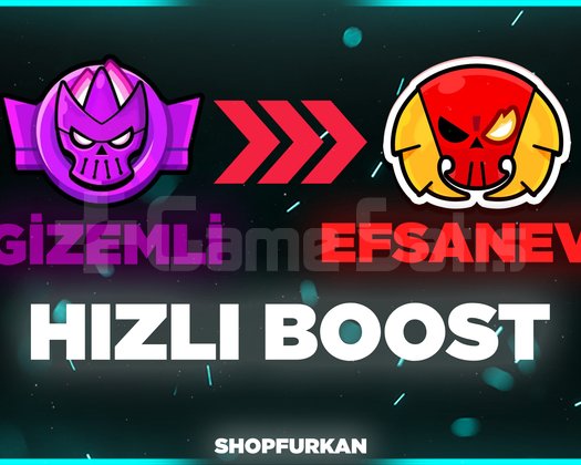GİZEMLİDEN EFSANEVİ RANK BOOST