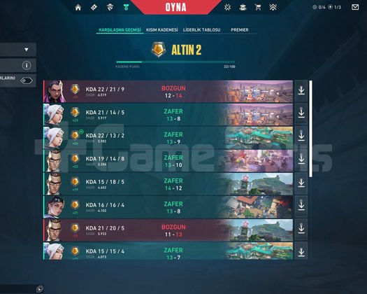 TR Valorant Hesap 16K Değerinde ACİL SATILIK!!!!!