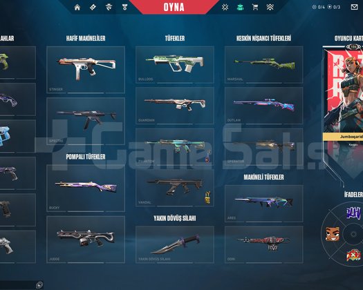 TR Valorant Hesap 16K Değerinde ACİL SATILIK!!!!!
