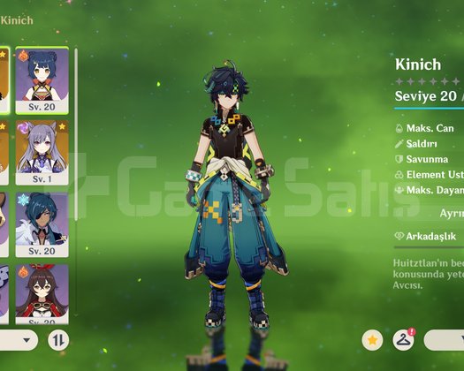 GENSHIN KİNİCH + YELAN STARTER EU