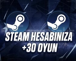STEAM HESABINIZA+30 OYUN