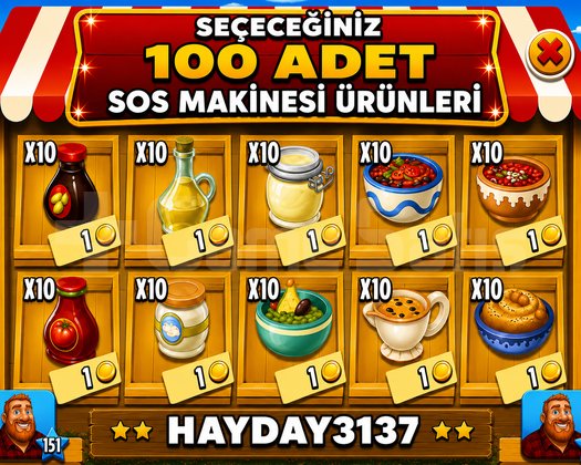 SOS MAKİNESİ ÜRÜNLERİ