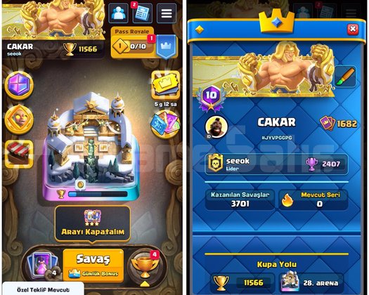 1682 SEVİYECR | 21 MAX KART + 23 EVRİM 10 YIL