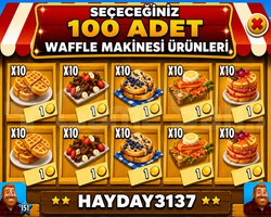 WAFFLE MAKİNESİ ÜRÜNLERİ