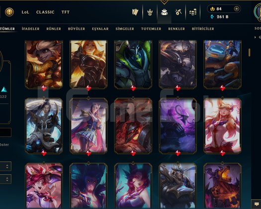 707 LEVEL / 366 SKİN / FUL HERO +MAİL +16K SATIŞ