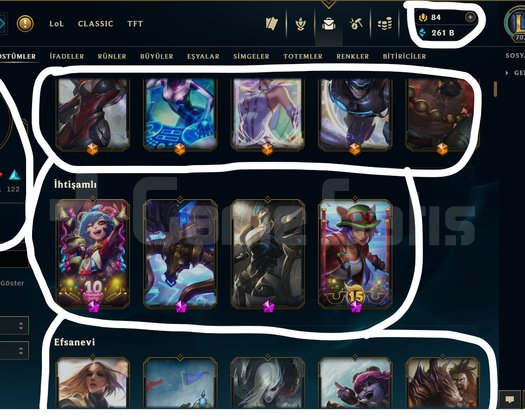 707 LEVEL / 366 SKİN / FUL HERO +MAİL +16K SATIŞ