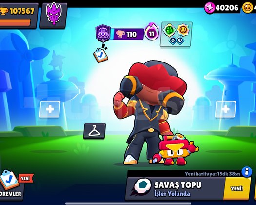 FULL+FULL MAX ÇOK UYGUNA BRAWL STARS HESABI !!!