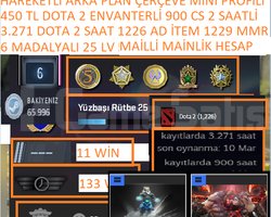 6 MADALYALI 25 LV 2 AD ARCANA 1226 AD İTEM DOTA 2
