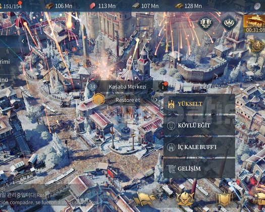 AGE OF EMPİRES MOBİLE 71.7M GÜÇ TEK BAĞ HESAP