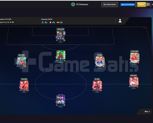MBAPPELI MESSILI FC 26 HESABI