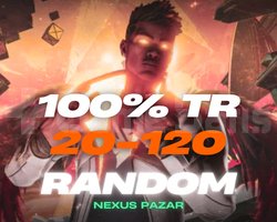 TR | 20-120 SKIN GARANTILI RANDOM HESAP