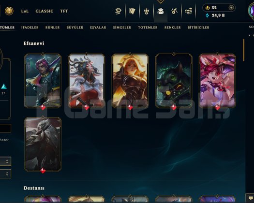 EUW PLATIN ELO 191 LVL TATLISsuphelı BI ACCOUNT!