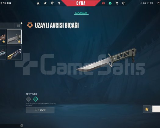 Uzaylı Avcısı Bıçağı Sihirçakı Oni Vandal