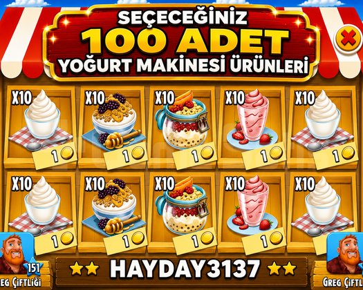 YOĞURT MAKİNESİ ÜRÜNLERİ