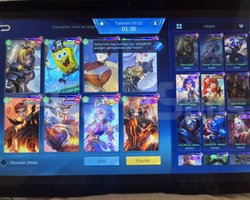 MOBİL LEGENDS 8 yıllık orta hesap