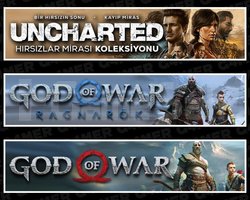 Uncharted +Ragnarök +God Of War