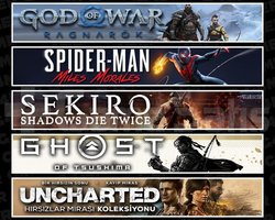 Ragnarök +Miles +Sekiro +Tsushima +Uncharted