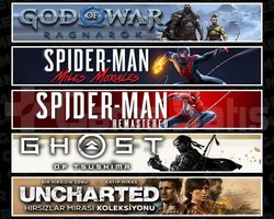 Ragnarök +Miles +Spider 1 +Tsushima +Uncharted