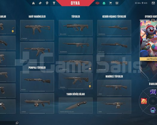 Valorant unranked el ile kasılmış hesap